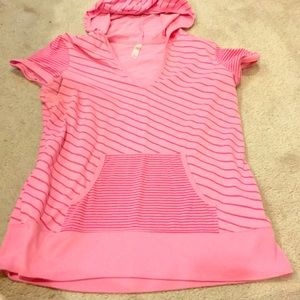 Pullover hoodie top size large juniors